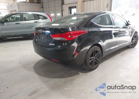 2013 Hyundai Elantra Limited z USA, uszkodzony, nr VIN KMHDH4AE5DU572638